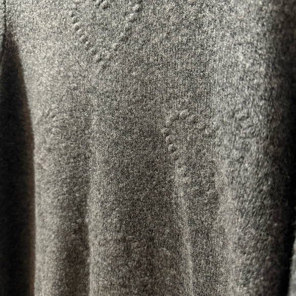 Charcoal Grey Heart Detail Sweater - Picture 5 of 6